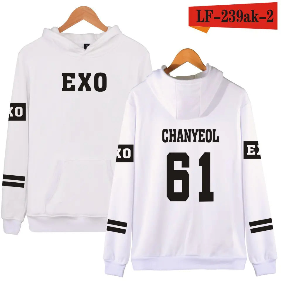 👗: EXO Hoodie with Luhan and Kris Design - Fall/Winter