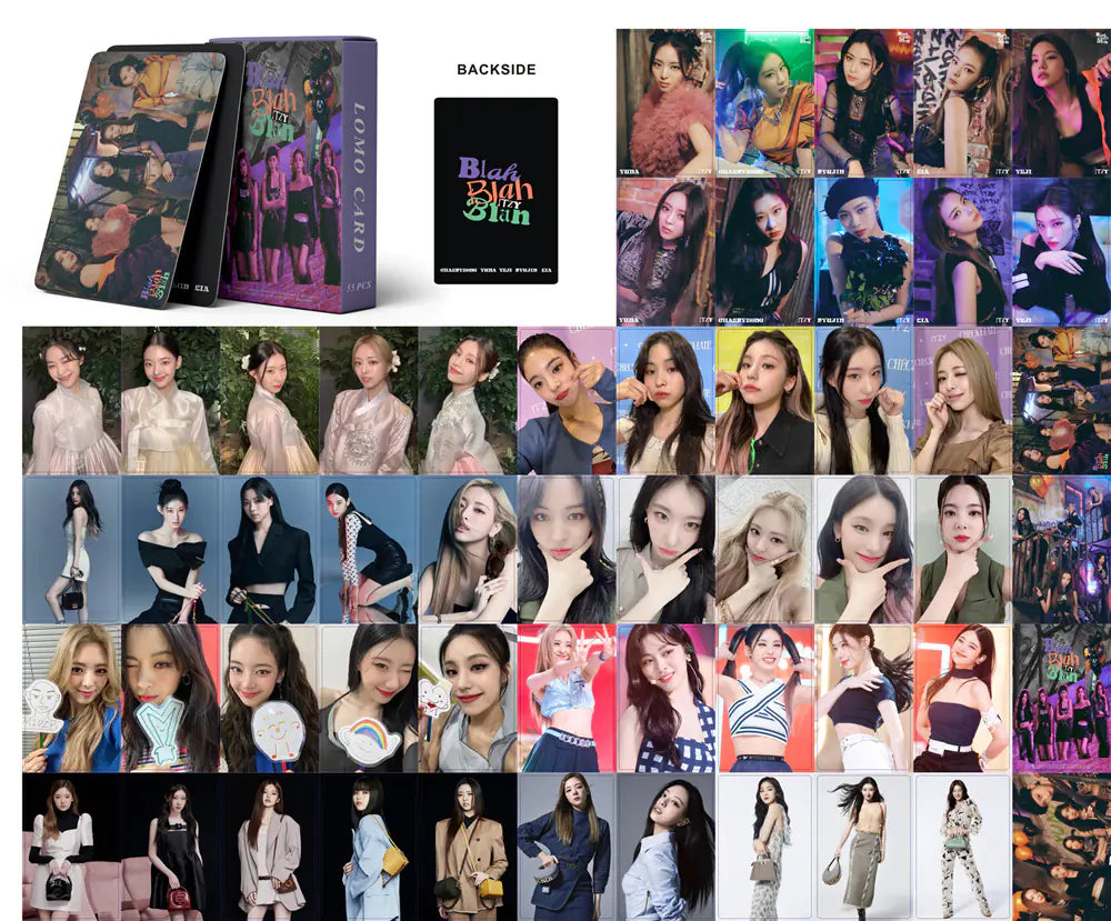🎴: K-Pop Girl Group Lomo Cards Set - ITZY, IVE, TWICE & More