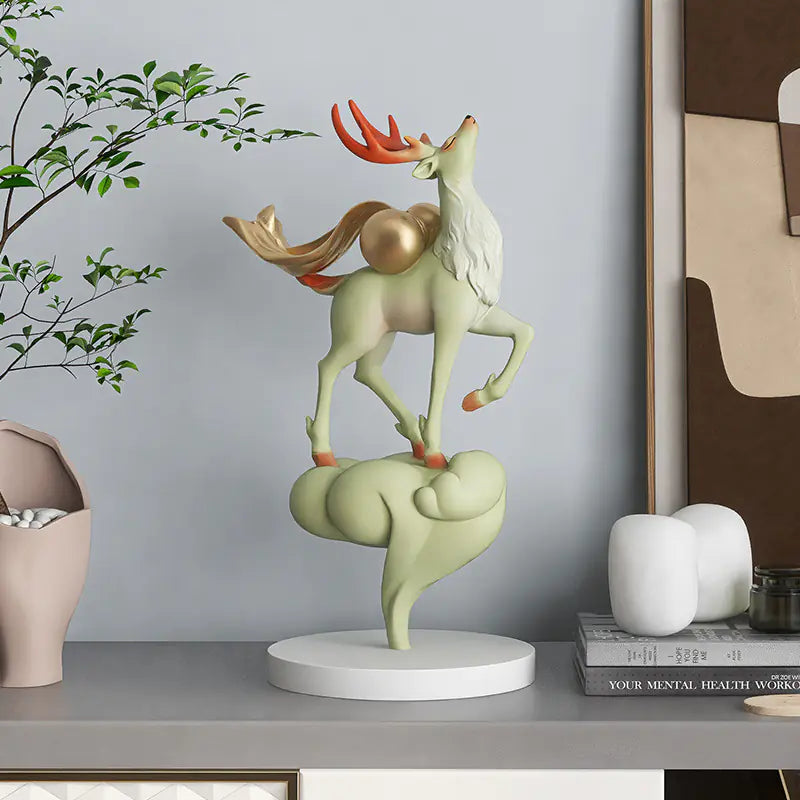 🦌: Elegant Deer Figurine for Home Decor and Gifts